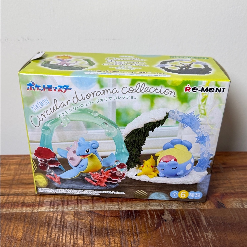 Re-Ment Pokémon Circular Diorama Collection Lapras Figure